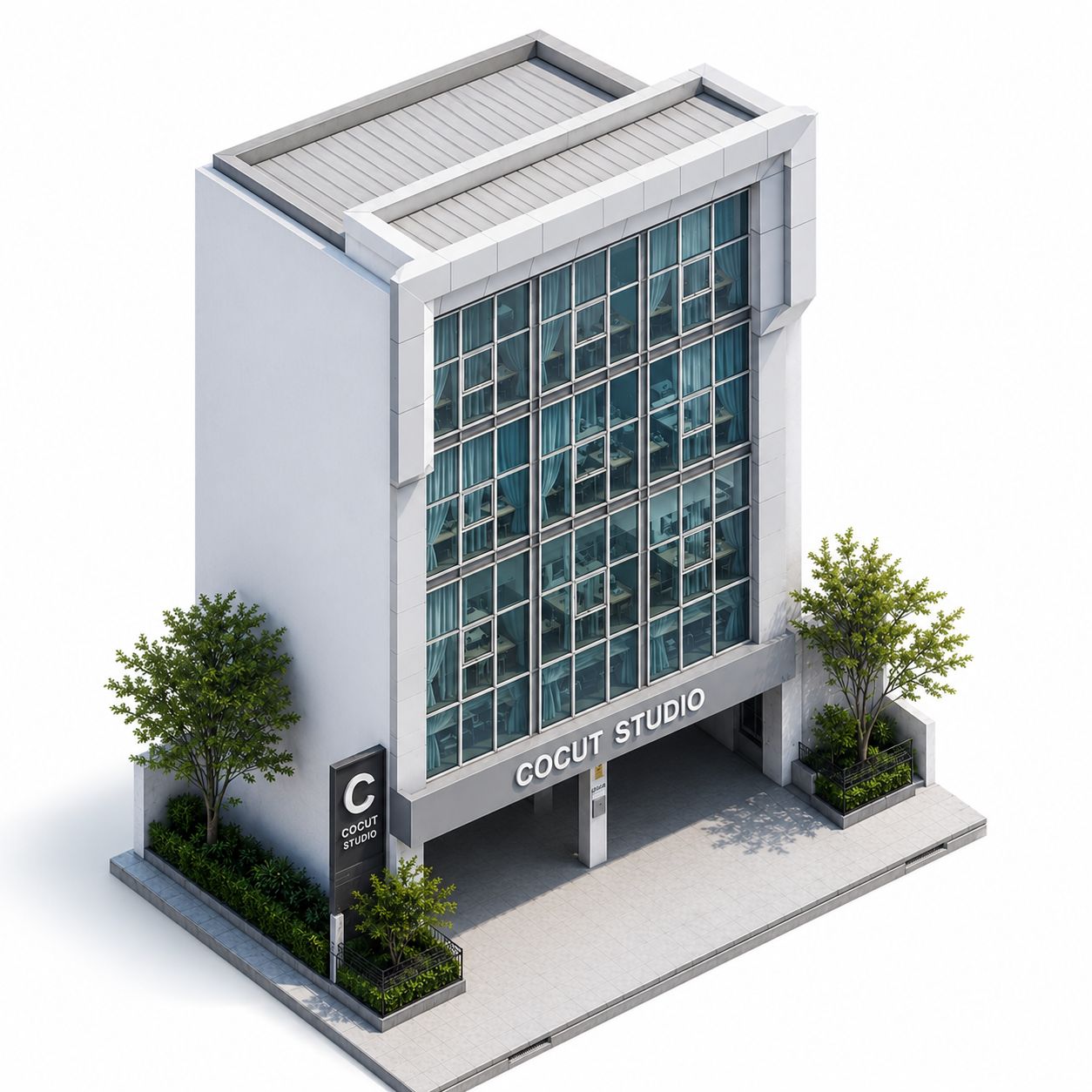 COCUT Studio building exterior, Bangkok